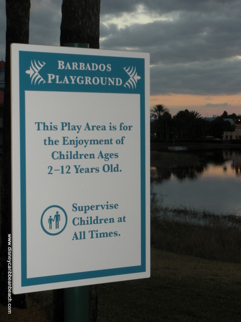General Playground Area Rules